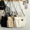 Large Capacity Canvas Tote Bag For Women Laptop Shoulder Bag Crossbody Commuter Handbag 3