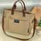Large Capacity Canvas Tote Bag For Women Laptop Shoulder Bag Crossbody Commuter Handbag 5