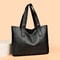 Large Capacity Canvas Tote Bag Women Vintage Shoulder Work and Travel Handbag
