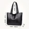 Large Capacity Canvas Tote Bag Women Vintage Shoulder Work and Travel Handbag
