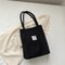 Casual Corduroy Bucket Shoulder Bag Canvas Everyday Tote For Women 8