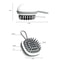 Silicone Scalp Massager Shampoo Brush Dandruff Removal Hair Scrubber 2
