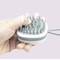 Silicone Scalp Massager Shampoo Brush Dandruff Removal Hair Scrubber 3