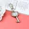 Heart Key Pocket Watch Necklace Vintage Keychain Pendant Watch For Women 1