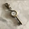 Vintage Keychain Pocket Watch Bronze Dream Key Quartz Mini Watch 0