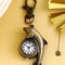 Cartoon Dolphin Keychain Watch Cute Pufferfish Pocket Clip Timepiece 5