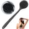 Silicone Back Scrubber Brush Long Handle Exfoliating Body Cleanser And Massager 0