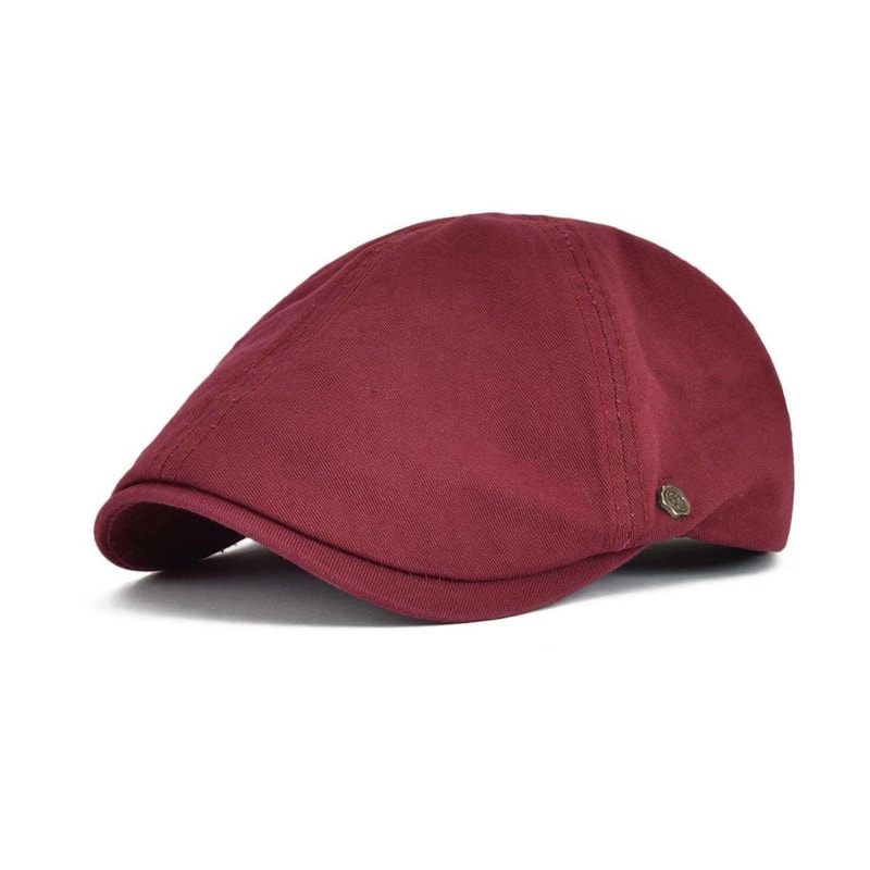 Classic Cotton Flat Cap Newsboy Ivy Hat For Men Women Casual Beret Style 13