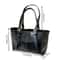 Retro Shoulder Bag Large Capacity Tote PU Leather Handbag For Women 5