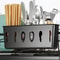 Extendable Dish Drying Rack with Drainboard & Kitchen Sink Organizer for Countertop Storage