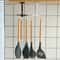 Rotating Wall Hook Rack No Drill Kitchen Storage Organizer