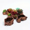 Retro Tree Stump Succulent Planter Rustic Cement Flower Pot for Home Decor