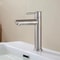 Stainless Steel Basin Sink Tap Modern Single Cold Water Faucet With Raised Deck Mount Design 1