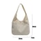 Corduroy Canvas Tote Bag For Women Large Capacity Shoulder Shopper 4