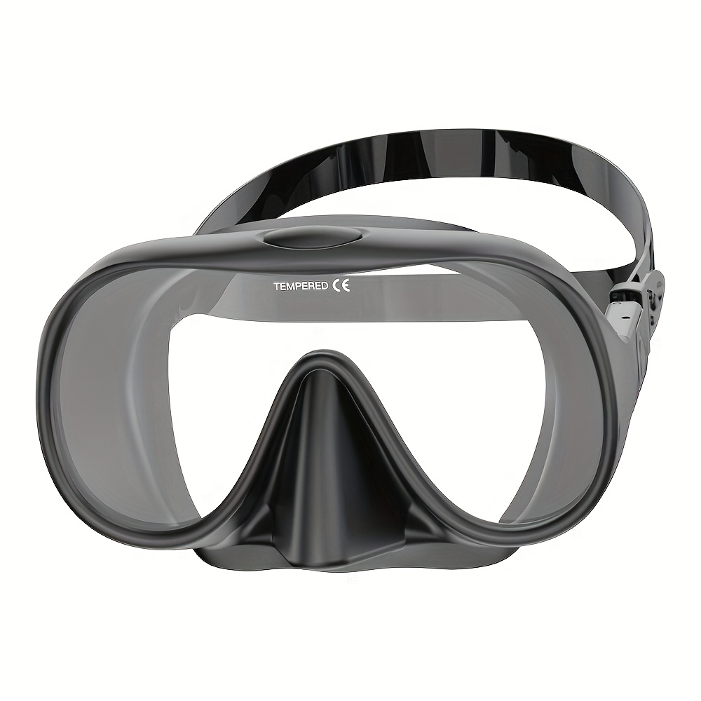 HD Panoramic Snorkeling Mask Frameless Wide View Diving Goggles 0