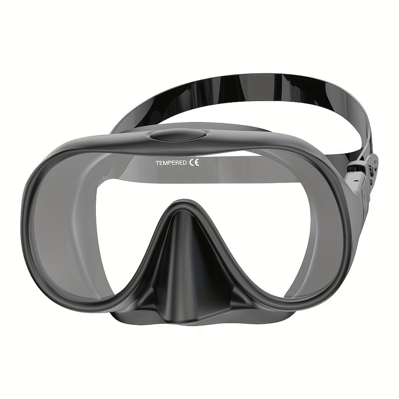 HD Panoramic Snorkeling Mask Frameless Wide View Diving Goggles 0