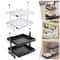 Expandable Pull Out Cabinet Organizer With Adjustable Slide Out Drawers For Kitchen Storage 3