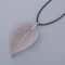 Real Leaf Choker Necklace For Women Natural Filigree Pendant Jewelry 6