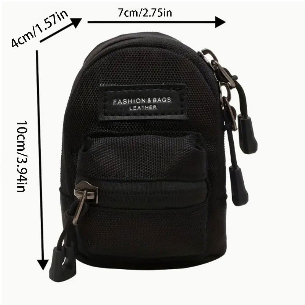 Mini Crossbody Coin Purse Compact Key Wallet Bag