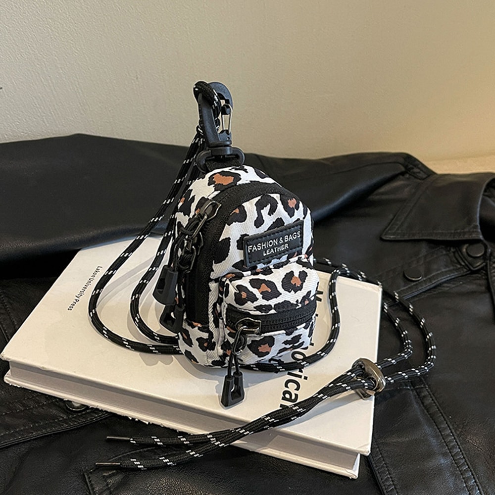 Mini Crossbody Coin Purse Compact Key Wallet Bag