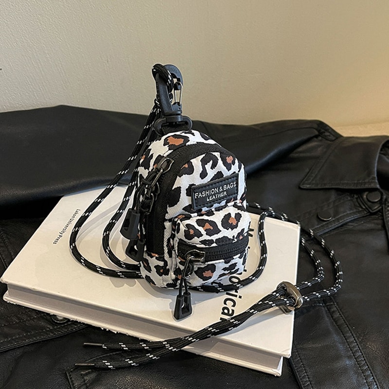 Mini Crossbody Coin Purse Compact Key Wallet Bag