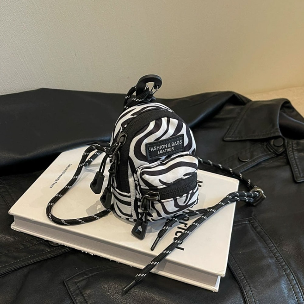 Mini Crossbody Coin Purse Compact Key Wallet Bag