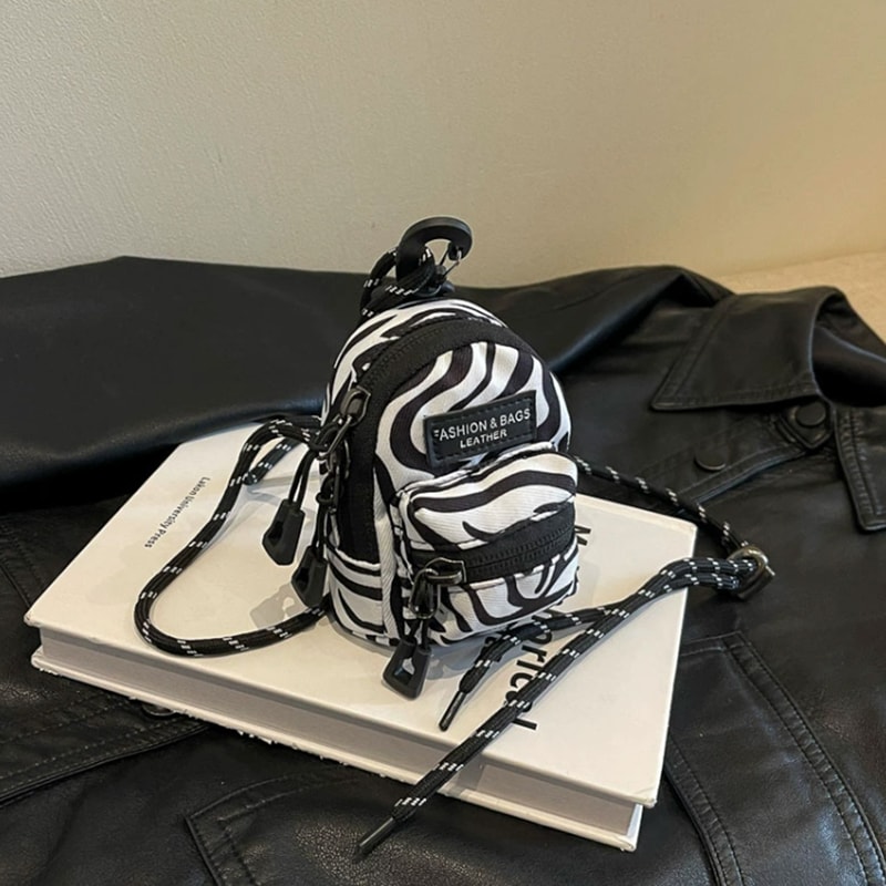 Mini Crossbody Coin Purse Compact Key Wallet Bag