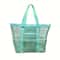 Large Capacity Mesh Beach Bag Multi Pocket Travel Toiletry Portable Swim Organizer 3