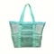Large Capacity Mesh Beach Bag Multi Pocket Travel Toiletry Portable Swim Organizer 3