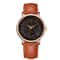 Elegant Women Leather Watch Quartz Casual Waterproof Minimalist Timepiece