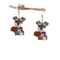 Schnauzer Dog Earrings Christmas Puppy Acrylic Jewelry Gift For Dog Lovers 4