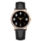 Moon Phase Quartz Watch for Women Elegant Minimalist Wristwatch with Lunar Dial