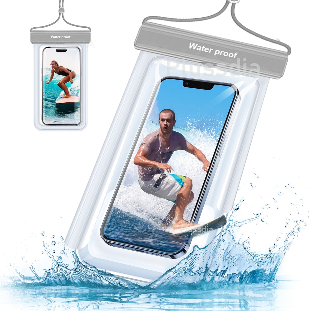 Waterproof Phone Pouch Universal Waterproof Phone Case For Swimming Travel Beach 6