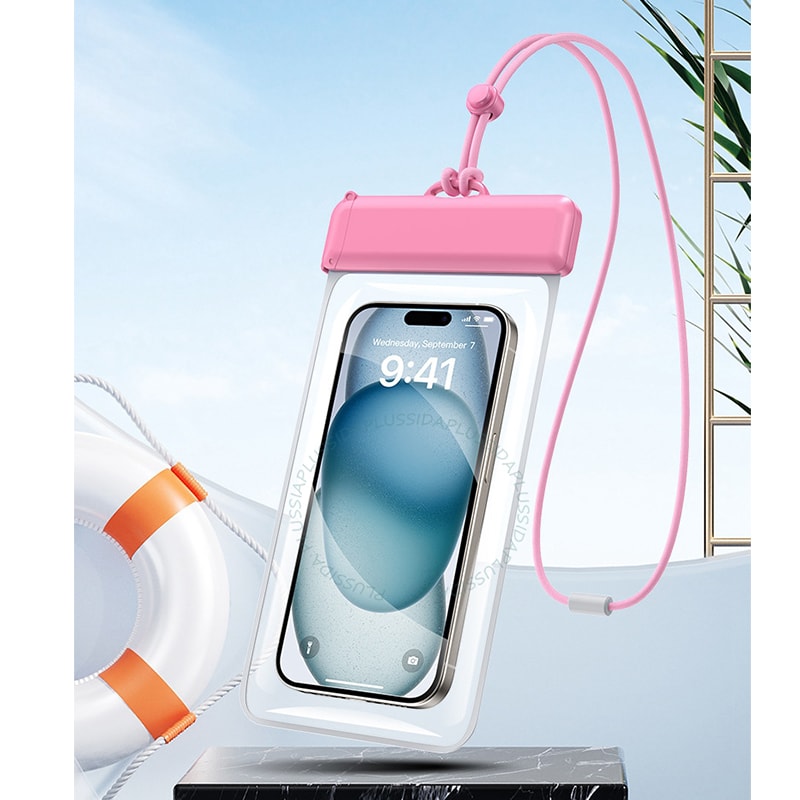 Waterproof Phone Pouch Universal Waterproof Phone Case For Swimming Travel Beach 7