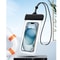 Waterproof Phone Pouch Universal Waterproof Phone Case For Swimming Travel Beach 12
