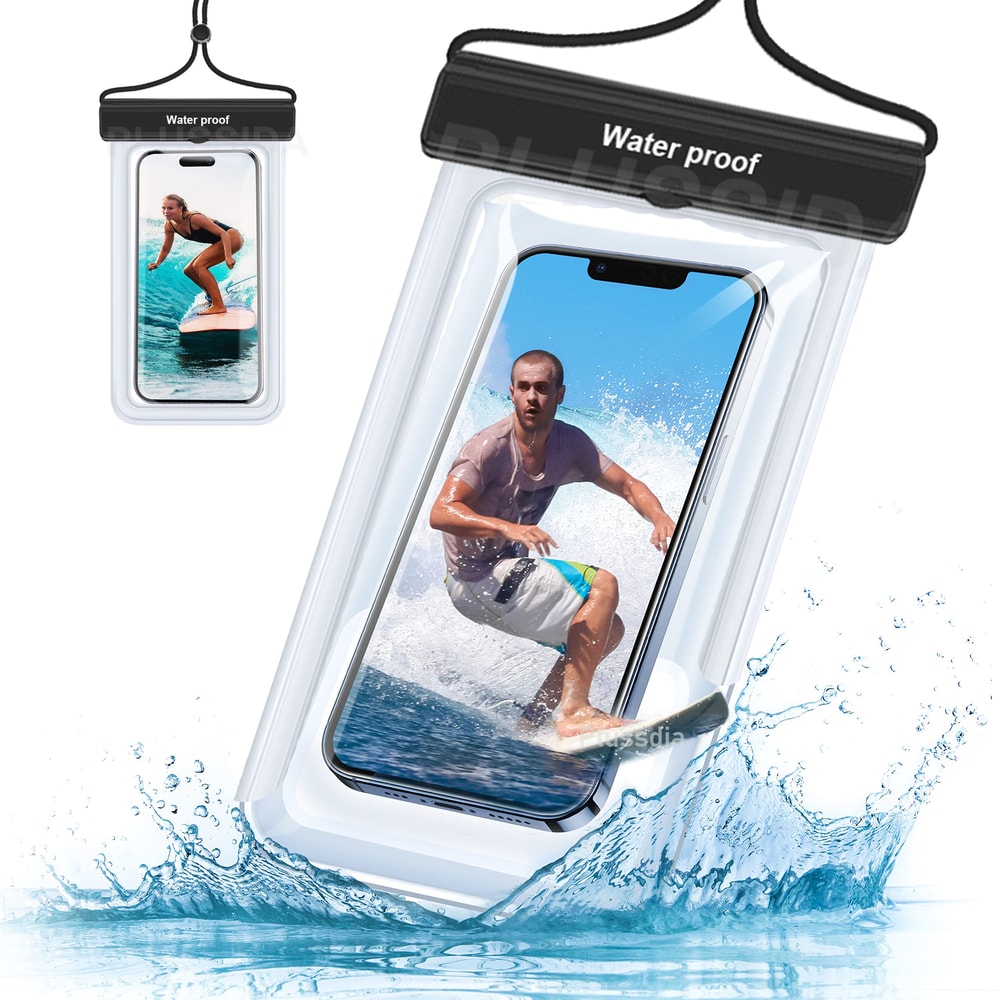Waterproof Phone Pouch Universal Waterproof Phone Case For Swimming Travel Beach 13