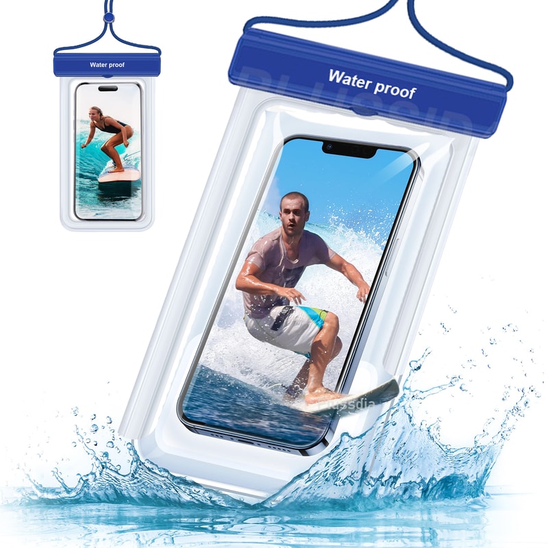 Waterproof Phone Pouch Universal Waterproof Phone Case For Swimming Travel Beach 14