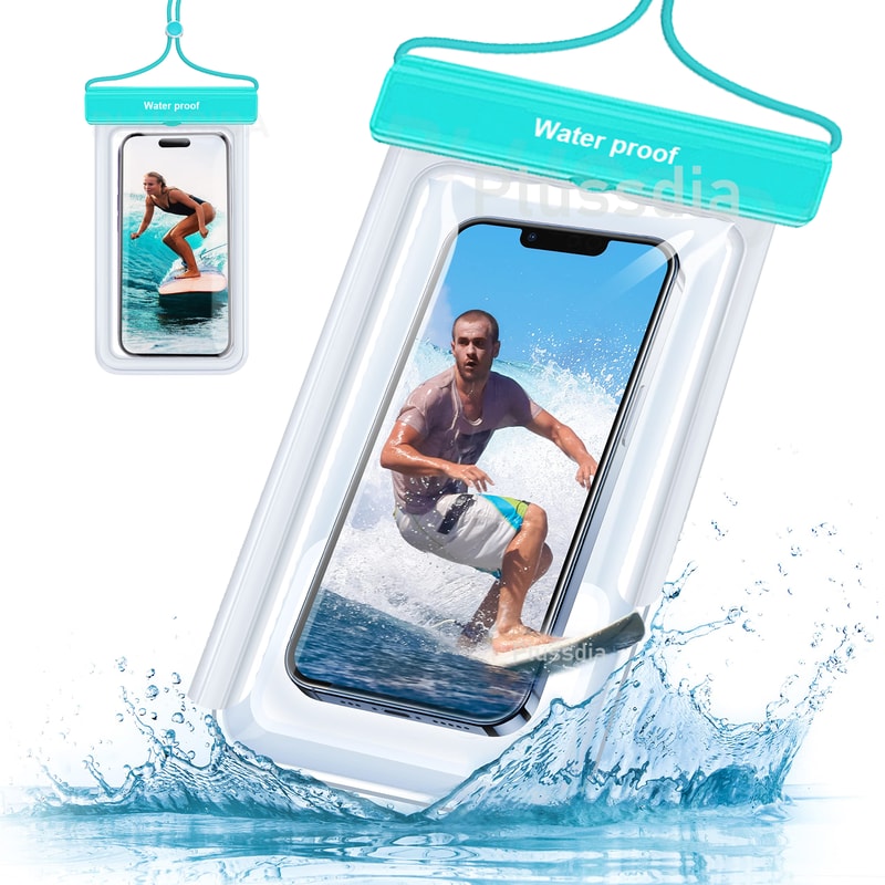 Waterproof Phone Pouch Universal Waterproof Phone Case For Swimming Travel Beach 17