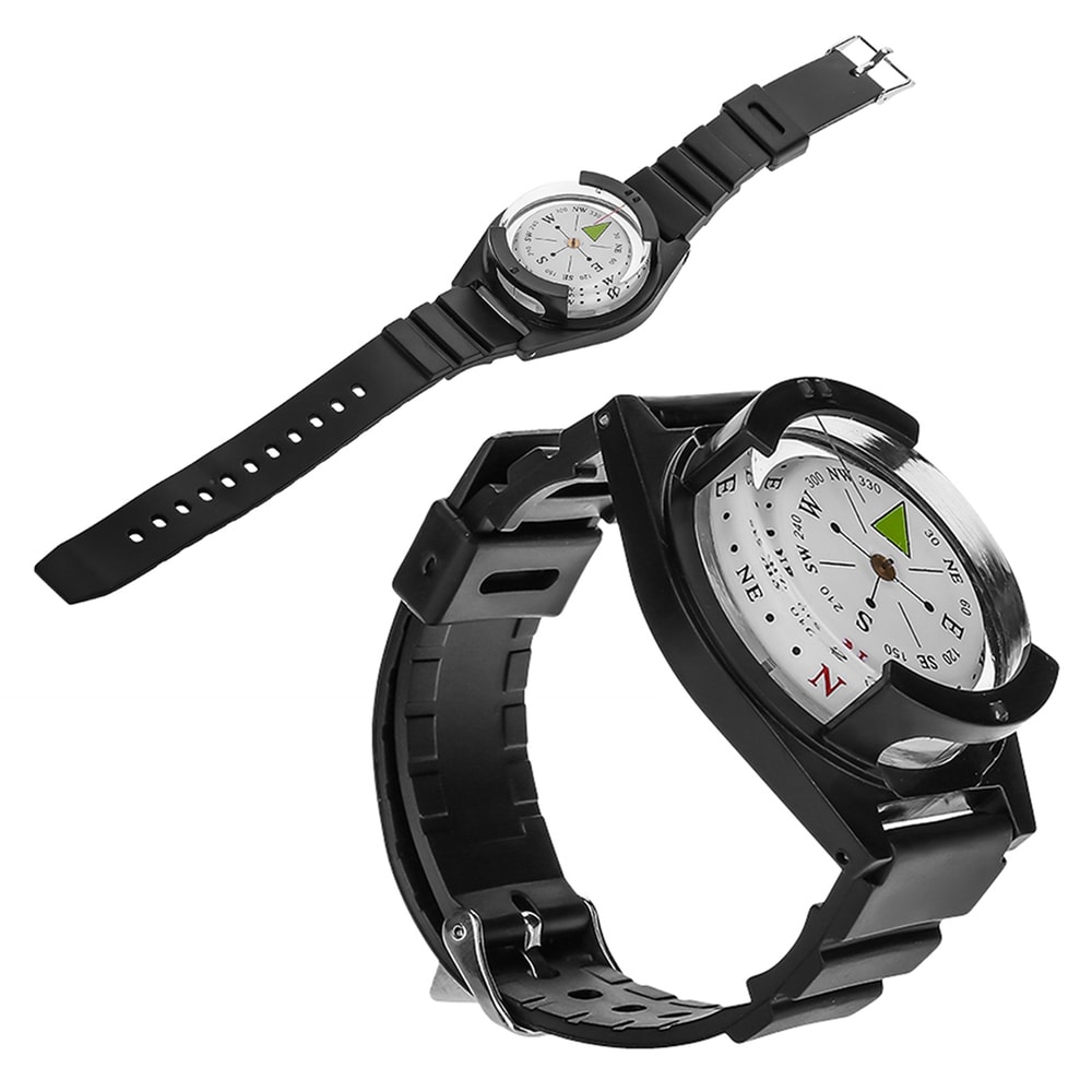 Adventure Wrist Compass Watch Wrist Compass Outdoor Navigation Band For Hiking 4