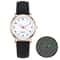 Vintage Diamond Studded Womens Luxury Watch with Luminous Dial Quartz Bracelet