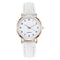 Vintage Diamond Studded Womens Luxury Watch with Luminous Dial Quartz Bracelet