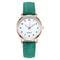 Vintage Diamond Studded Womens Luxury Watch with Luminous Dial Quartz Bracelet