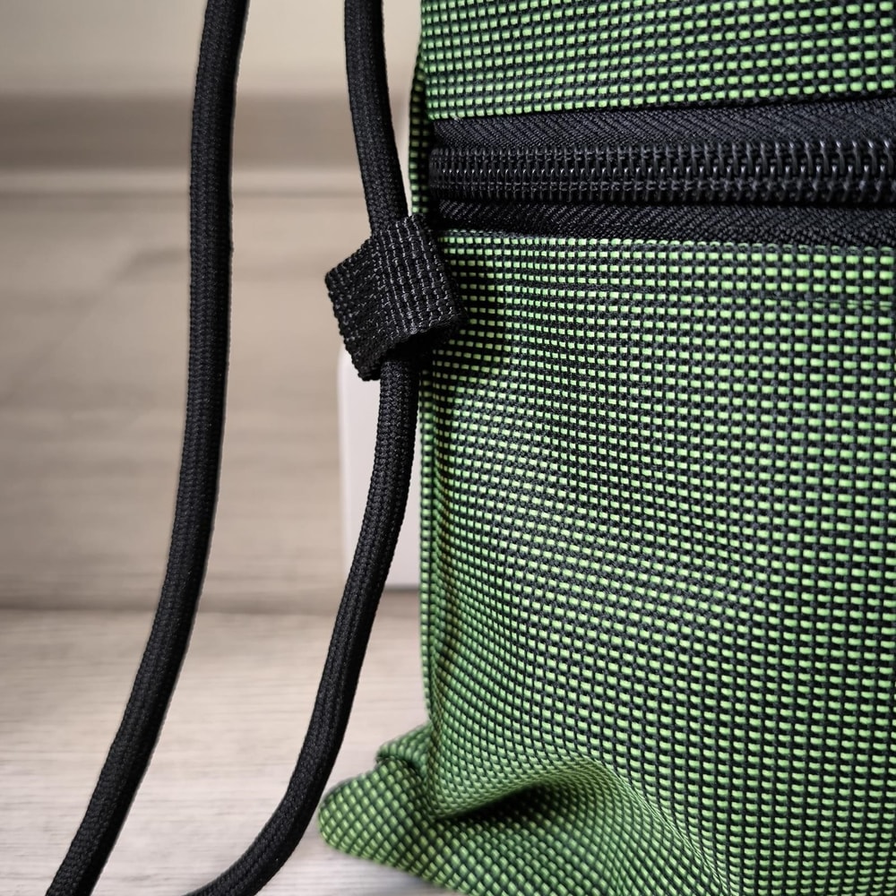 Foldable Lightweight Drawstring Backpack Foldable Backpack For Travel Gym 4