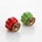 Vintage Ceramic Pumpkin Cabinet Knobs For Kitchen Drawers And Furniture Pull Handles 2