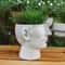 Personalized Face Planter Pot With Mustache Funny Resin Flower Pot For Home Decor 2