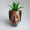 Creative Face Planter Pot Decorative Resin Succulent Planter For Indoor Garden Decor 1