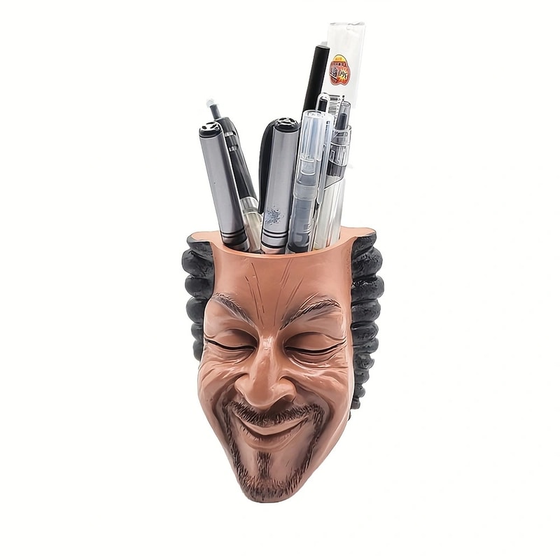 Creative Face Planter Pot Decorative Resin Succulent Planter For Indoor Garden Decor 6