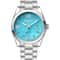 Elegant Womens Quartz Watch With Steel Band Calendar Minimalist Fashion Wristwatch 0