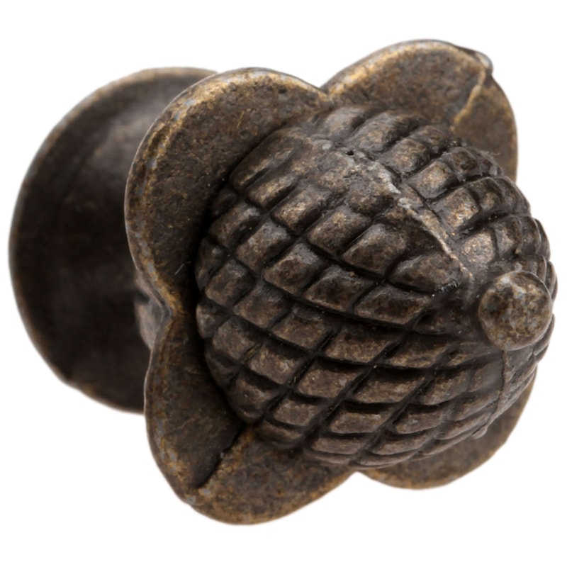 Vintage Antique Drawer Knob Decorative Cabinet Pull for Jewelry Box and Furniture Upgrade