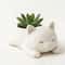 Cute Lying Cat Succulent Planter Pot for Home Decor